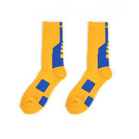 Custom Men Sports Socks Cushion Sole Basketball Socks