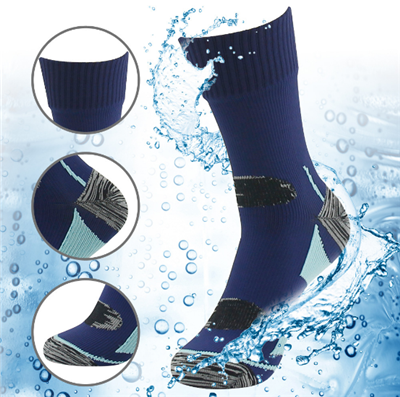 Custom Made Socks Waterproof Breathable Socks Mens Waterproof Socks