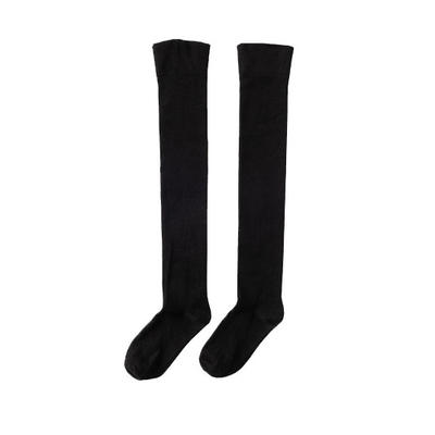 Cheap Thigh High Socks Women's Black Knee High Stockings