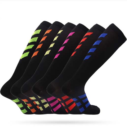 Custom Socks Black Compression Socks Light Compression Socks Knee High Socks