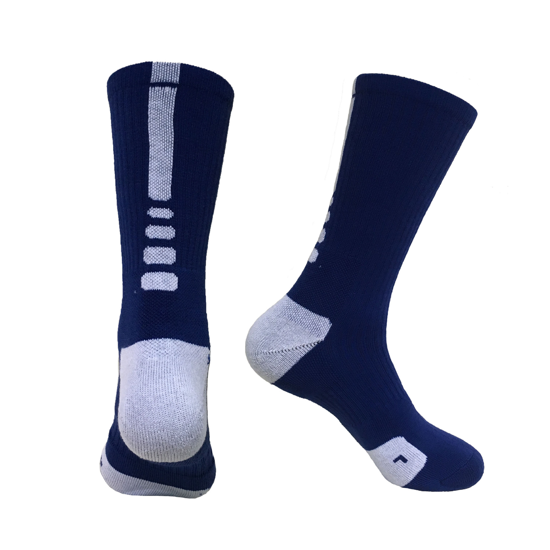 Terry Cushion Sports Socks Men's Elite Basketball Quick-drying Athletic Socks
