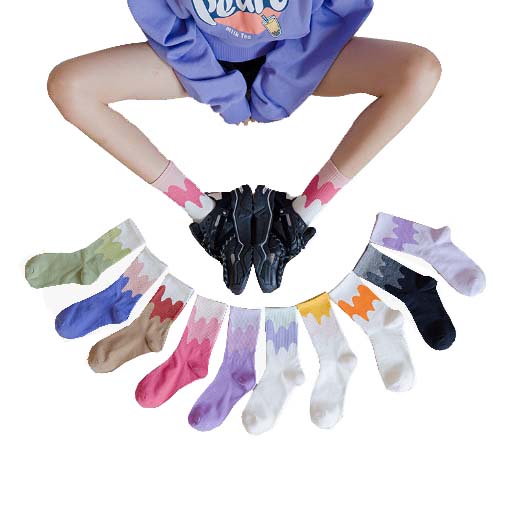 Unisex Crew Socks Colored Crew Socks Cool Crew Socks Girl Fashion Socks
